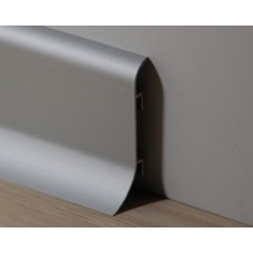 Aluminium plint 26 x 70 mm aluminium geanodiseerd